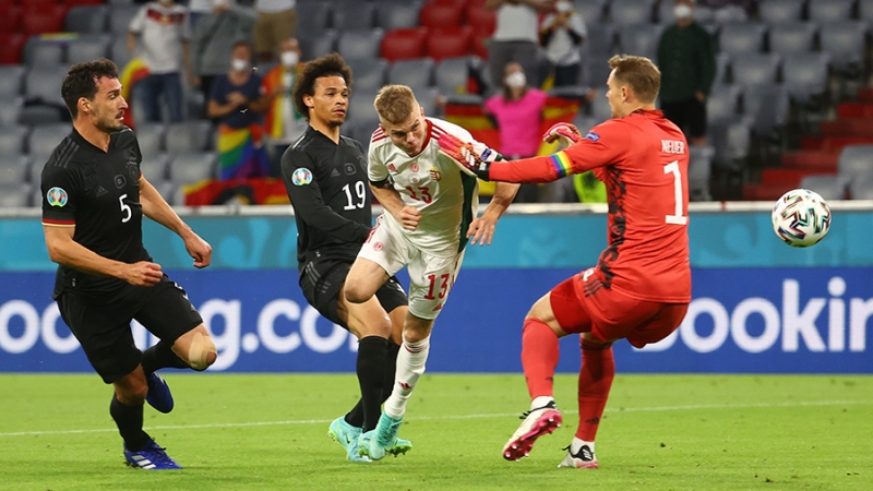 Германия сыграла вничью с Венгрией и вышла в 1/8 финала Евро-2020