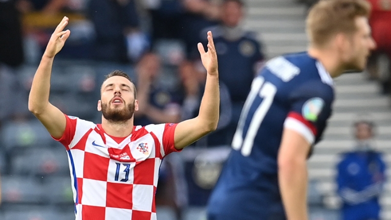 Николу Влашича признали лучшим игроком матча Хорватия–Шотландия