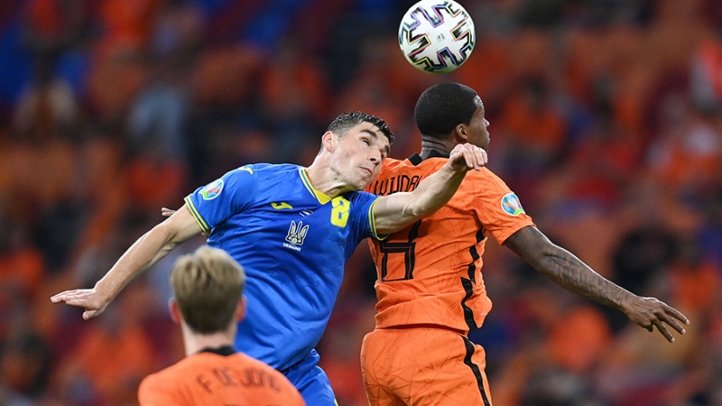 Сборная Нидерландов вырвала победу у Украины в матче Евро-2020