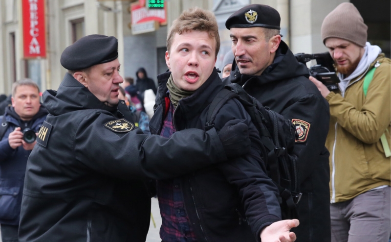 В Белоруссии опубликовали новые кадры допроса Протасевича