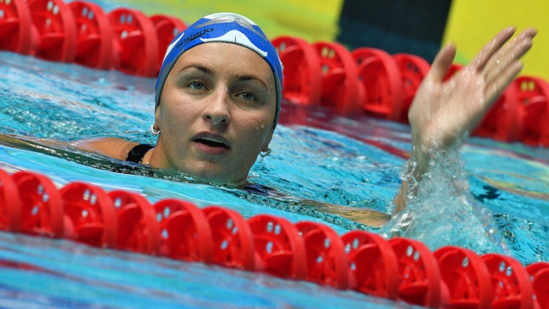 Пловчиха Андрусенко прокомментировала отстранение за допинг перед Олимпиадой