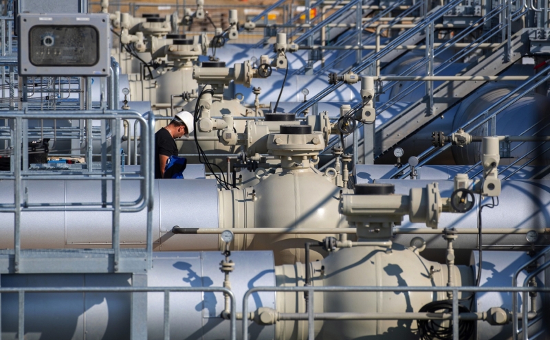 «Газпром» начал закачку газа в подземные хранилища в Европе