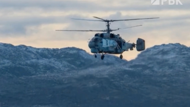На Камчатке совершил жесткую посадку вертолет Ка-27