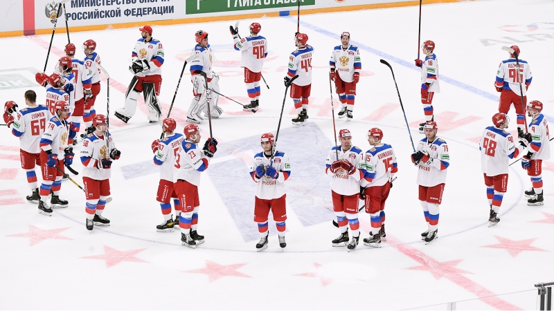 Назван состав сборной России по хоккею на домашнем этапе Евротура