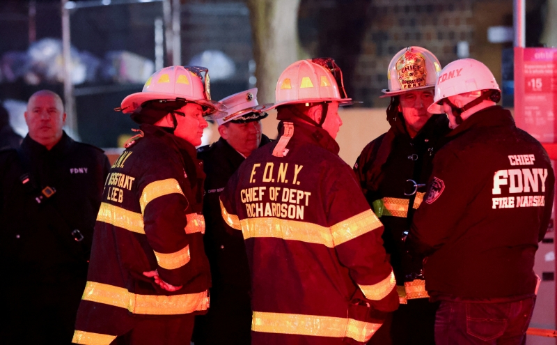При пожаре в жилом доме в Нью-Йорке погибли 19 человек