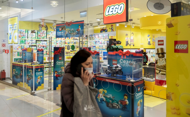 Часть сертифицированных магазинов Lego в России закрылись