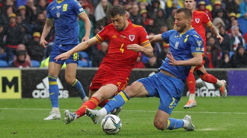 Сборная Уэльса победила команду Украины и сыграет на ЧМ по футболу