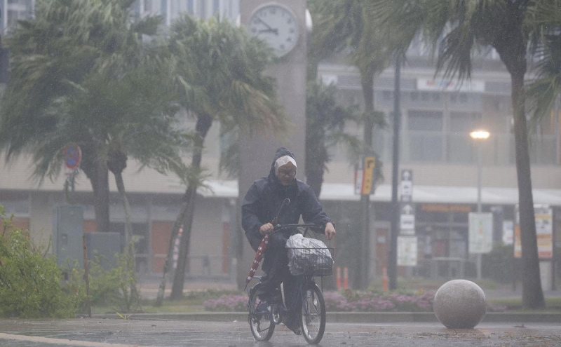 Более 40 человек пострадали в Японии из-за тайфуна «Нанмадол»