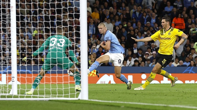 Гол Холанда принес «Манчестер Сити» победу над дортмундской «Боруссией»