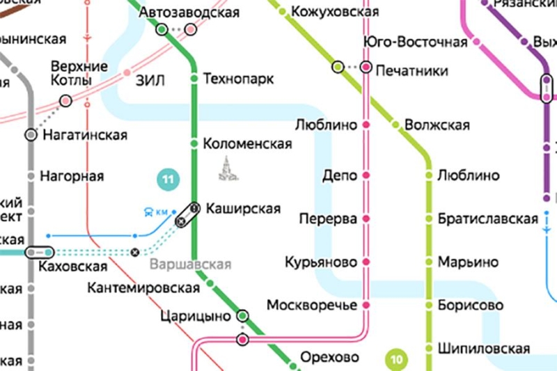 Метрополитен запланировал закрыть на ремонт пять станций на юге Москвы