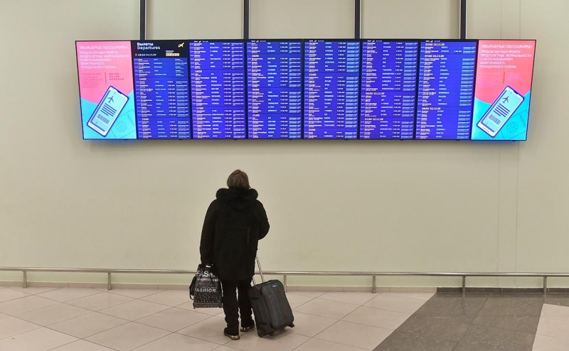 В аэропортах Москвы ввели максимальный уровень угрозы терактов