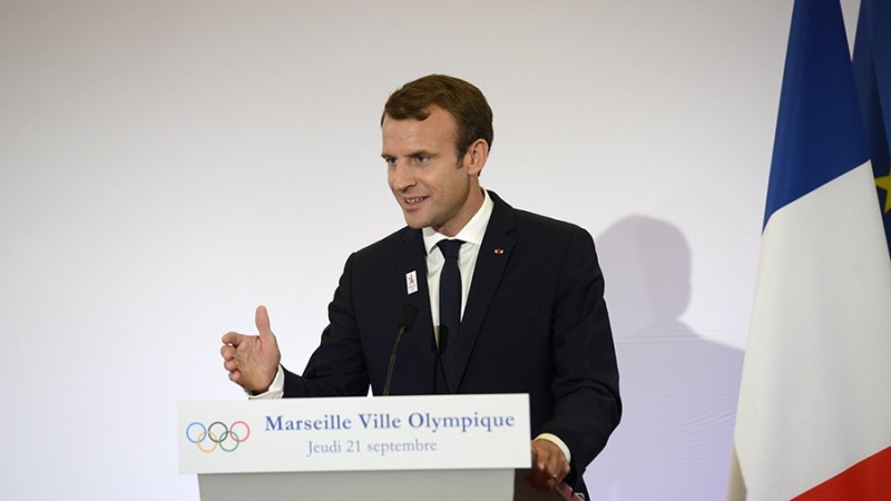 Глава МОКа заявил о желании Макрона видеть все страны на ОИ-2024 в Париже