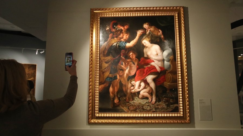 Картину Рубенса из российского частного собрания показали на выставке