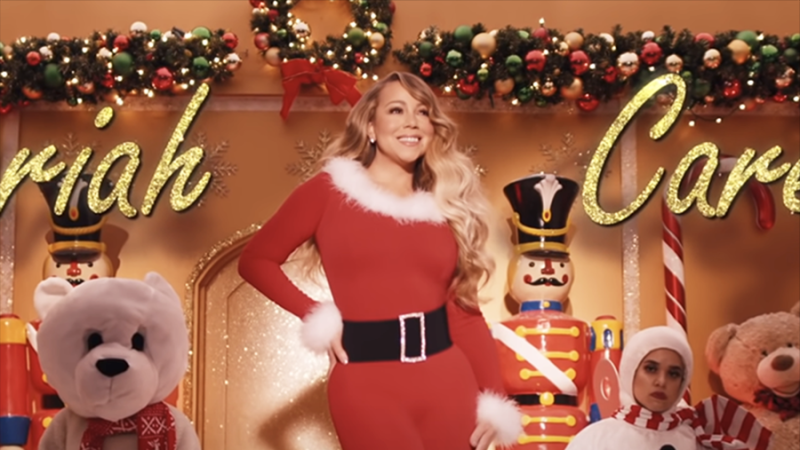 Рождественскую песню Мэрайи Кэри прослушали за день более 20 млн раз