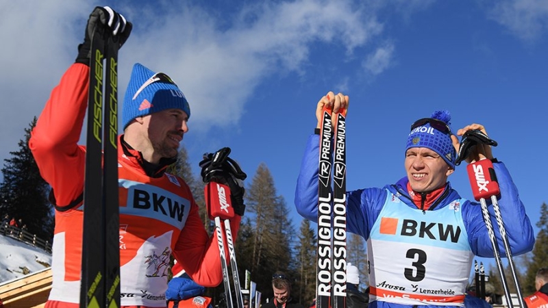 Устюгов объяснил отказ жать руку Большунову на Кубке России по лыжным гонкам