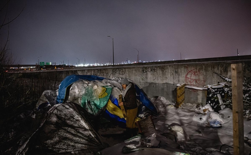 WSJ сообщила об увеличении числа бездомных на востоке США